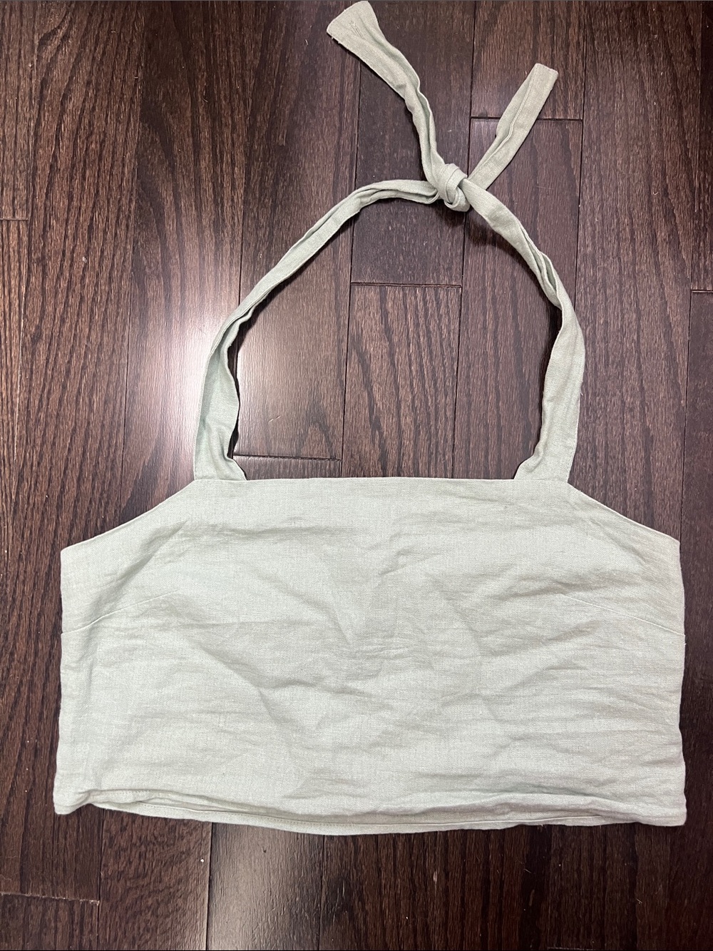 Rachel Zoe Light Sage Halter Tank Top